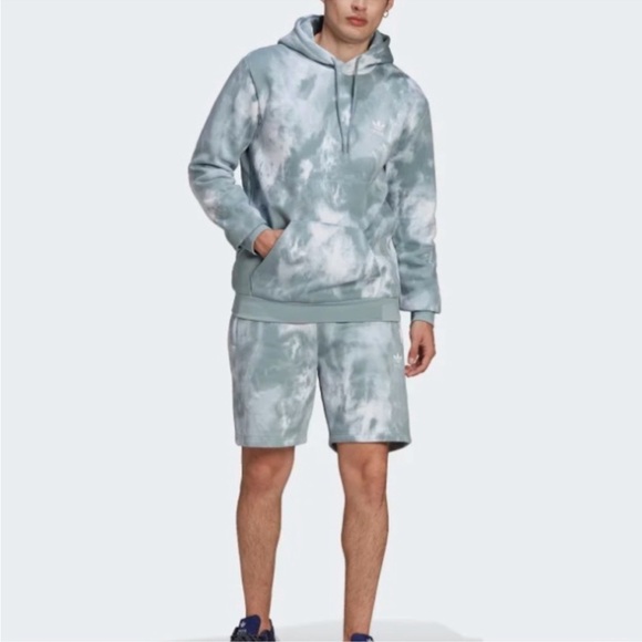 adidas adicolor essentials trefoil shorts magic grey - Picture 3 of 5